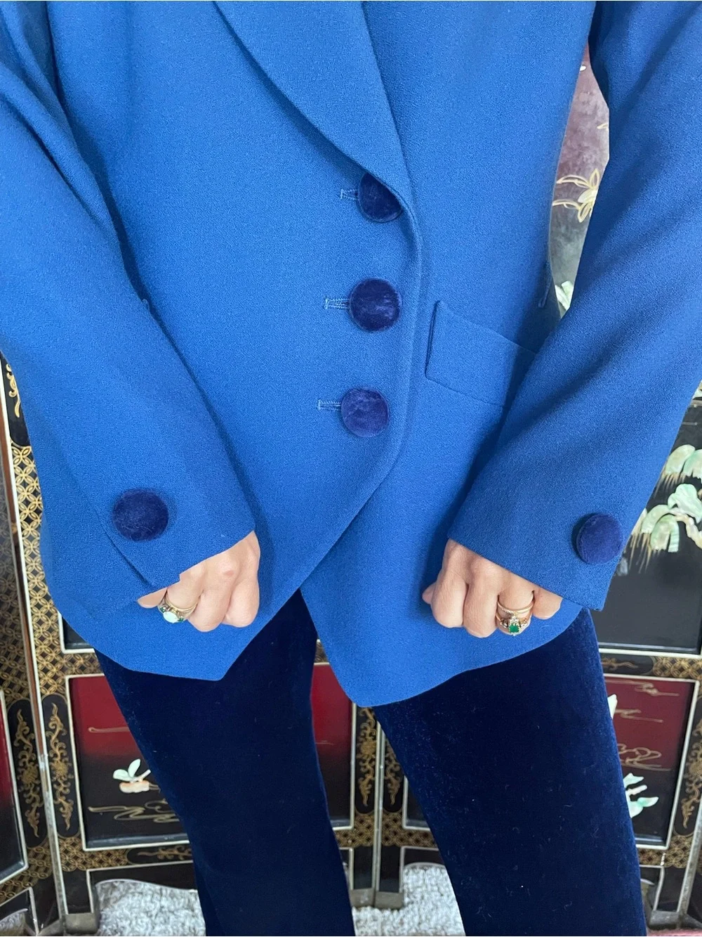 Vintage 80s Christian Dior blazer